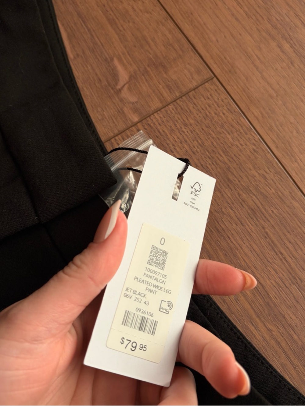 NWT Dynamite Wide-Leg Dressy Trousers - Picture 6 of 8